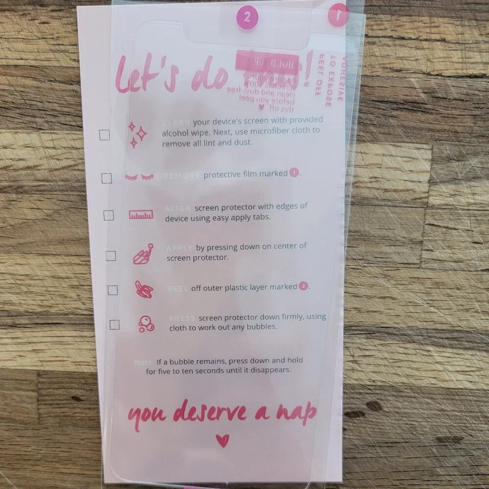 IPhone X Casery Glass Screen Protector Kit - Picture 6 of 7